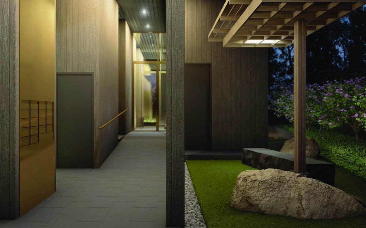 Entrance corridor (artist’s impression)
