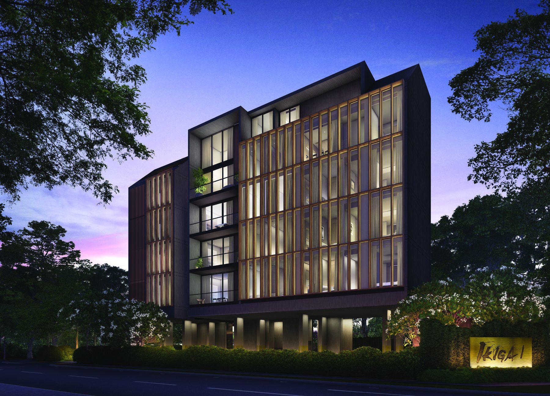 Ikigai at dusk (artist’s impression)