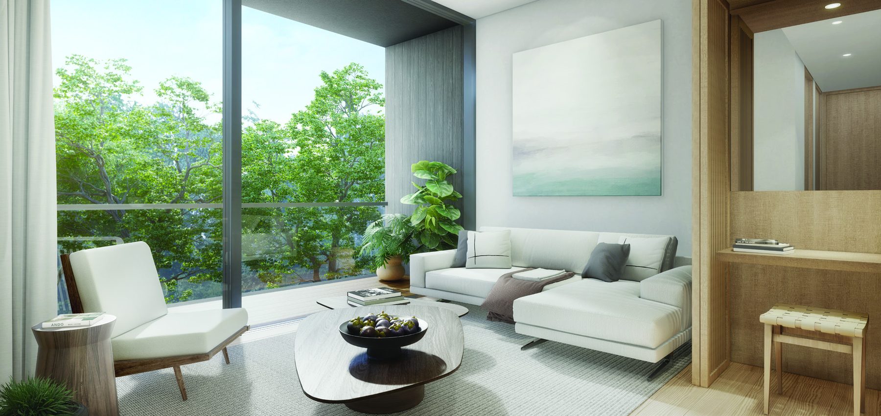Living room (artist’s impression)